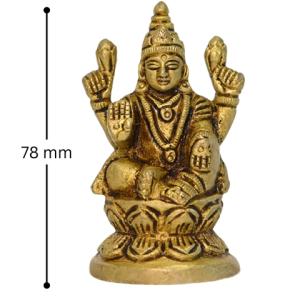 Brass Idols of Devi Laxmi Of Samruddhi